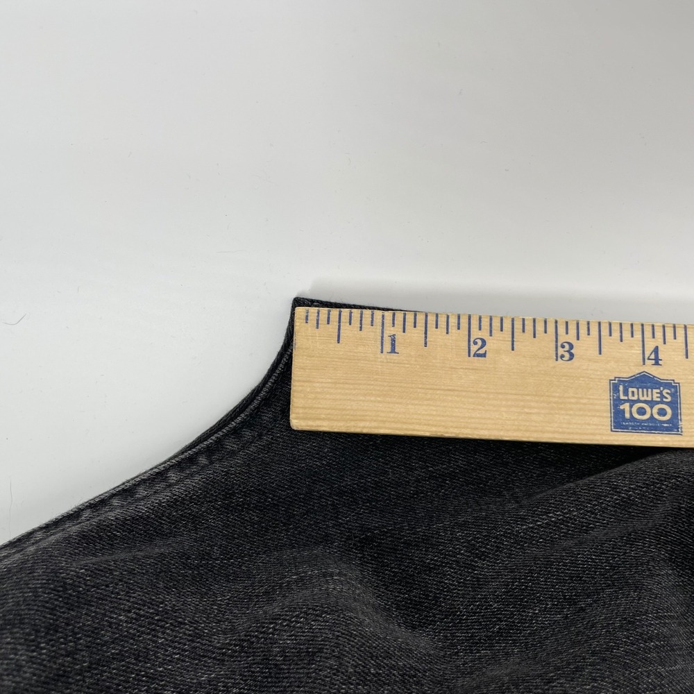 American Eagle Skinny Ne(x)t Level Flex Distressed Black Jeans Men's 34x34 - Picture 11 of 13